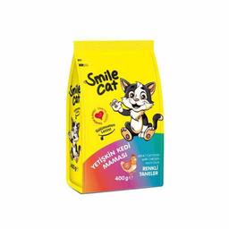 SMILE CHAT ADULTE MIX POULET 400 GR