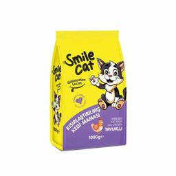 SMILE CHAT STÉRILISÉ POULET 1 KG