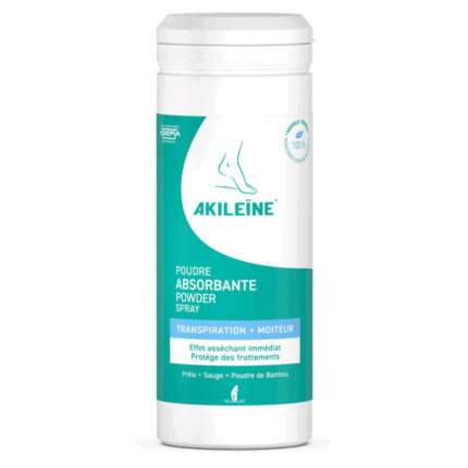 AKILEINE POUDRE ANTI TRANSPIRANTE POUR LES PIEDS