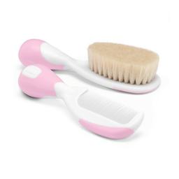 Chicco Brosse Peigne Rose Bébé (+0