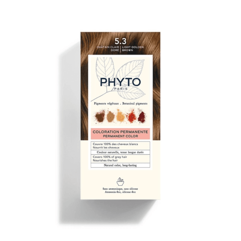 Phyto COLOR 5.3 Châtin clair doré