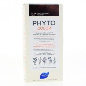 Phyto Phytocolor Couleur Soin 5.7 Chatain Clair Marron 1 Kit