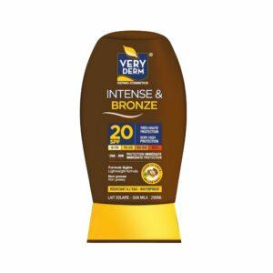 Veryderm Lait Solaire Intense & Bronze Spf20+