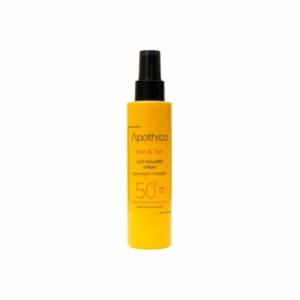 Apothica Lait Solaire Spray “Sun & Tan” Spf50+