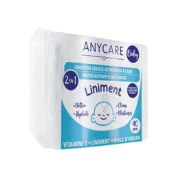 ANYCARE Lingettes Sèches Au Liniment