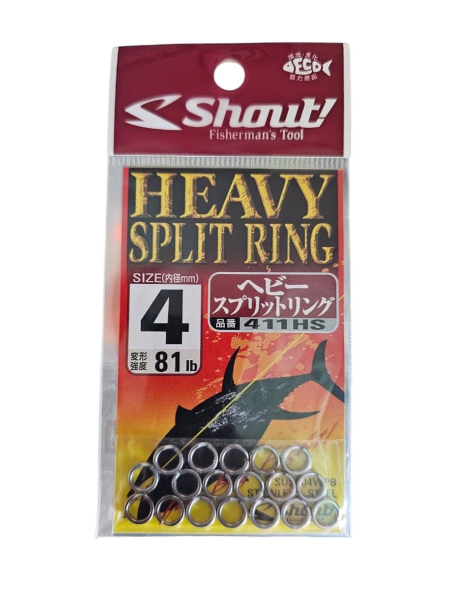 Anneaux brisés shout sz4 81lb 18pcs