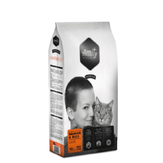 Amity Croquette Chat Adult Au Saumon