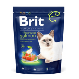 Brit Premium By Nature au Saumon pour chat Stérilisé