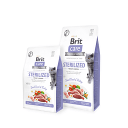 Brit Care Cat Grain-Free Sterilisé Controle Du Poids