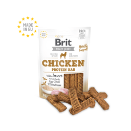 Brit Jerky Barres Protéinées au Poulet Insectes