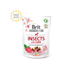 Craquelin Croustillant Brit Care. Insectes à l’Agneau Enrichi Aux Framboises