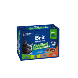 Brit Premium By Nature Pochon Morceaux Sterilisé 12pack