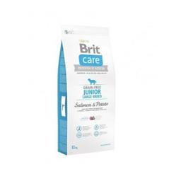 Brit Care Junior Large Grain Free au Saumon Pommes de terre 12kg