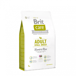 Brit Care Adult Small Breed Agneau & Riz pour Chien Sensible 3kg