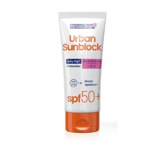 NOVACLEAR URBAN SUNBLOCK SENSITIVE SKIN SPF50+