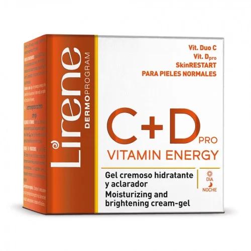 LIRENE C+D PRO VITAMIN ENERGY GEL PEAUX