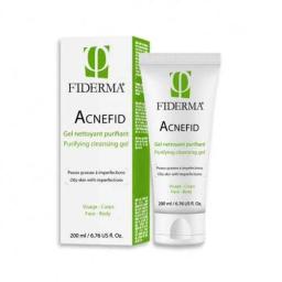 FIDERMA ACNEFID GEL NETTOYANT PURIFIANT PEAUX