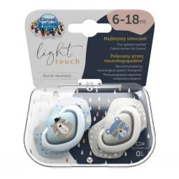 CANPOL BABIES 2 SUCETTES UNIVERSELLES 6-18M