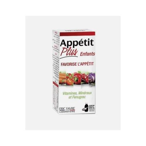 Eric FAVRE APPETIT PLUS ENFANTS SIROP