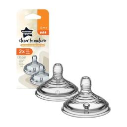 Tommee Tippee CLOSER TO NATURE 2 TETINES DEBIT