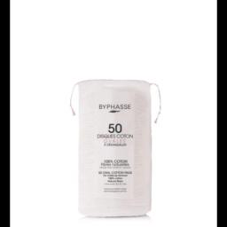 BYPHASSE COTON DEMAQUILLANT DISQUES OVALES 50