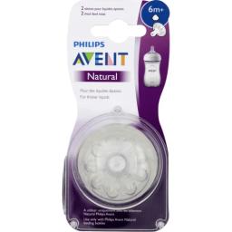 Philips Avent 2 TETINES 6M+ SCF046 27