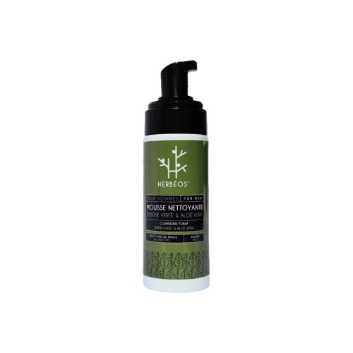 HERBEOS MEN MOUSSE NETTOYANTE ALOE VERA BIO