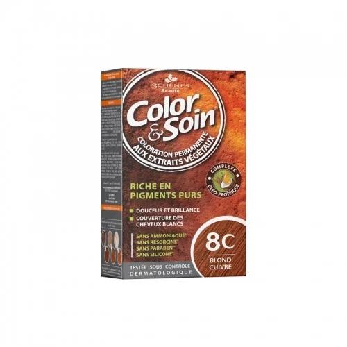 CHENES COLOR & SOIN COLORATION BLOND CUIVRE 8C