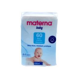 MATERNA BABY COTON MAXI CARRES DOUCEUR BT 60