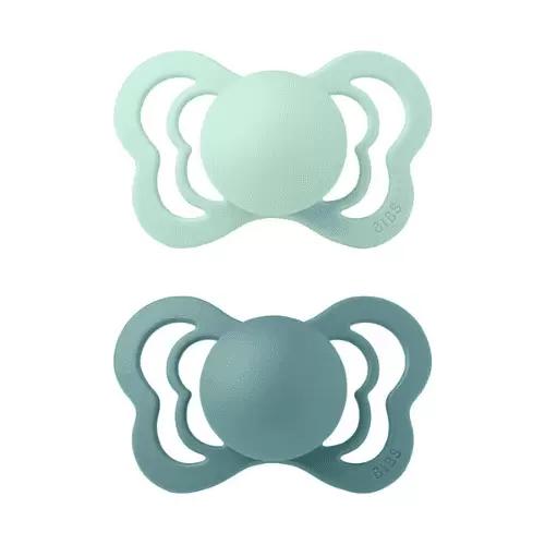 BIBS 2 SUCETTES COUTURE PACIFIER NORDIC