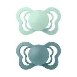 BIBS 2 SUCETTES COUTURE PACIFIER NORDIC