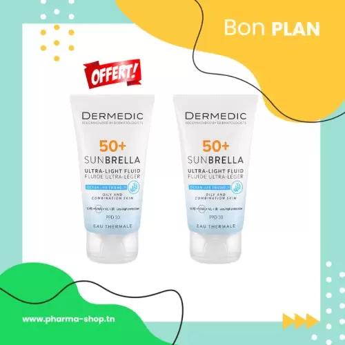 DERMEDIC SUNBRELLA FLUIDE ULTRA LEGER SPF50+
