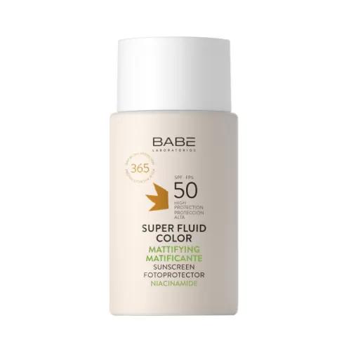 BABE SUPER FLUID COLOR MATIFIANT 50 SPF