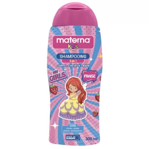 MATERNA SHAMPOOING 3EN1 KIDS FRAISE
