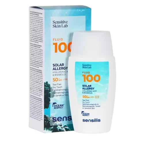 SENSILIS FLUID 100 SOLAR ALLERGY SPF50+ ULTRA