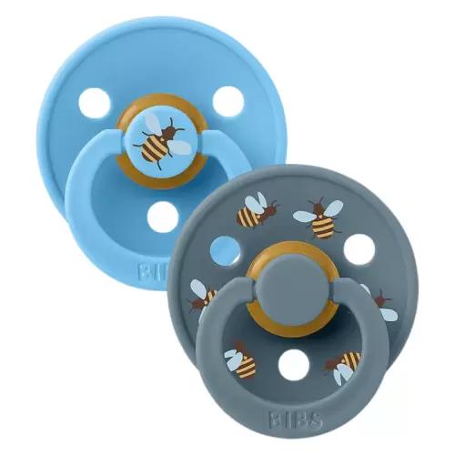BIBS 02 SUCETTES NATURAL RUBBER BUMBLEBEE LATEX