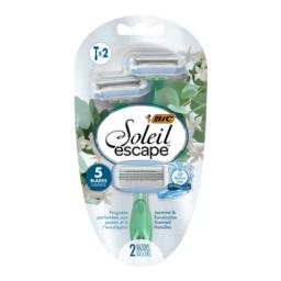 BIC SOLEIL ESCAPE JASMIN RASOIRS FEMME BLISTER