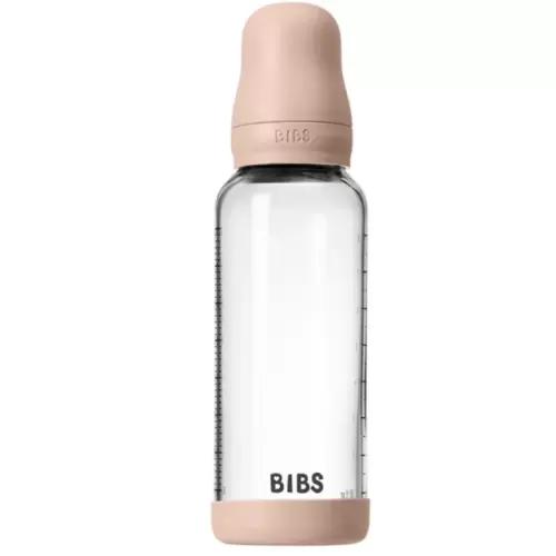 Bibs BIBERON EN VERRE LATEX DEBIT MOYEN BLUSH