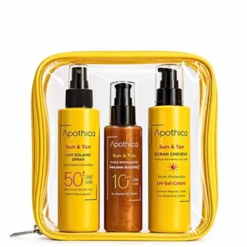 APOTHICA ECRAN CHEVEUX + LAIT SOLAIRE