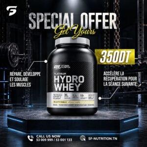 Optimum Nutrition Platinum Hydrowhey 1.6kg Vanilla