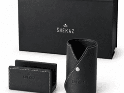 Business SHEKAZ Cadeau d’entreprise en cuir véritable