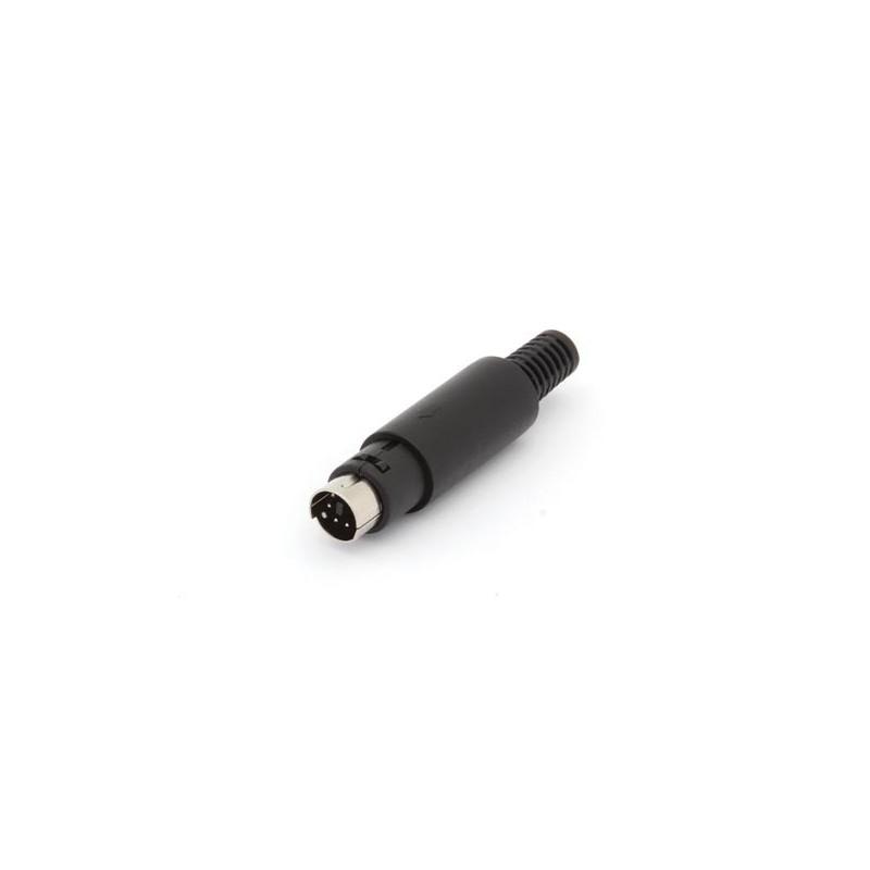 VEL CA089 MINI DIN DE 6 MALE