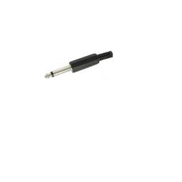 VEL CA019 FICHE JACK MALE 6.35MM MONO