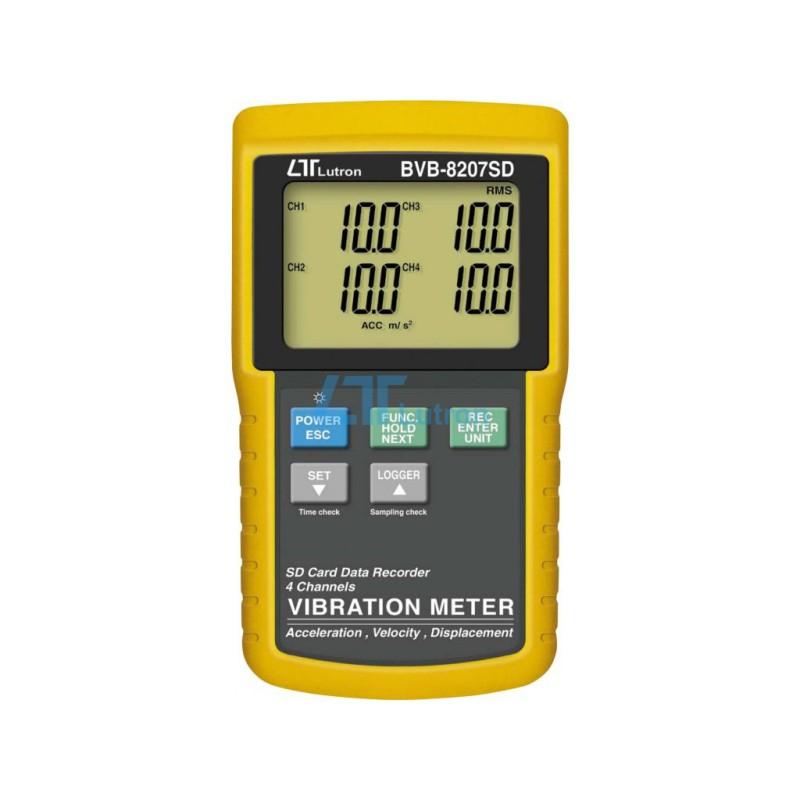 ENREGISTREUR VIBRATION 4 VOIES CANAUX