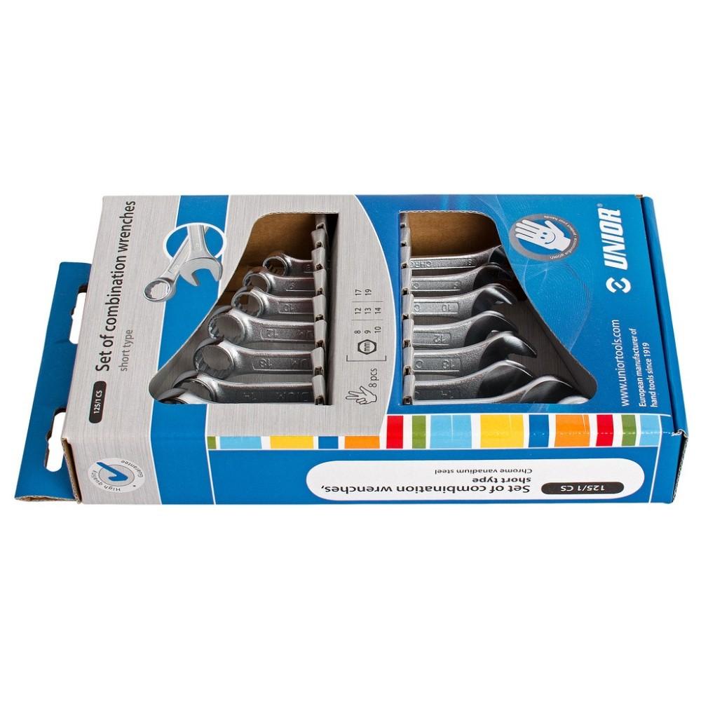 UNIOR JEU DE 08 CLES MIXTES COURTES 08-19