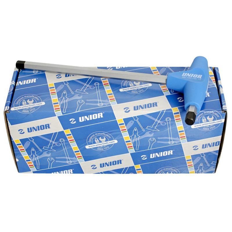 UNIOR 608879 JEU DE 10 CLES HEXAGON (six
