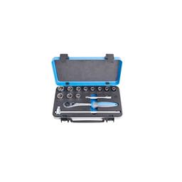 UNIOR 611940 COFFRET DOUILLES 1 2" 6 PANS