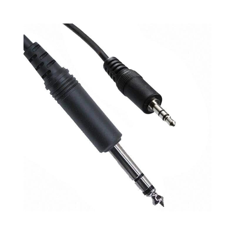 Jack Mâle Stéréo 6.5mm Mâle