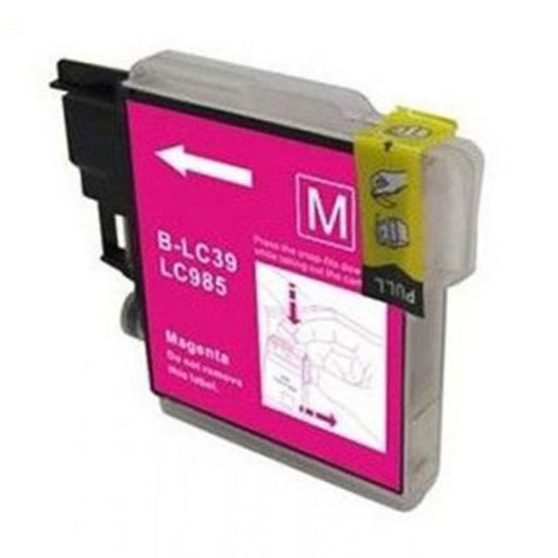 Compatible Brother Cartouche Jet D'encre Adaptable LC985 Magenta