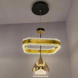 Suspension Lampe Dorée M314